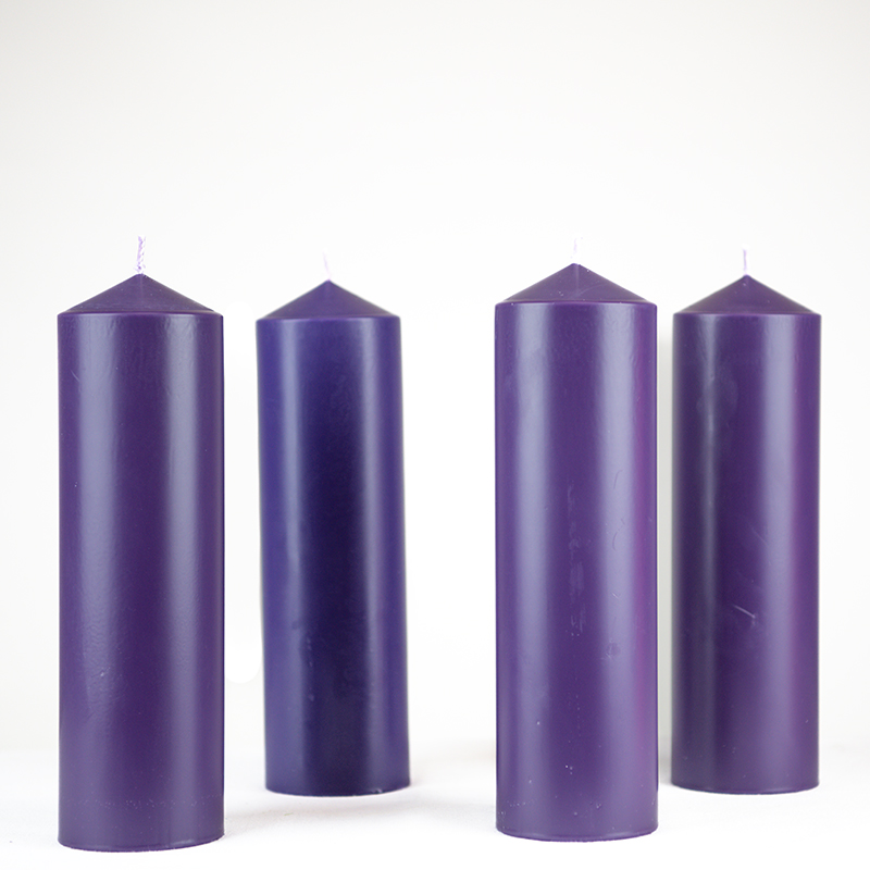Advent Set; 4 Purple: 3 x 10