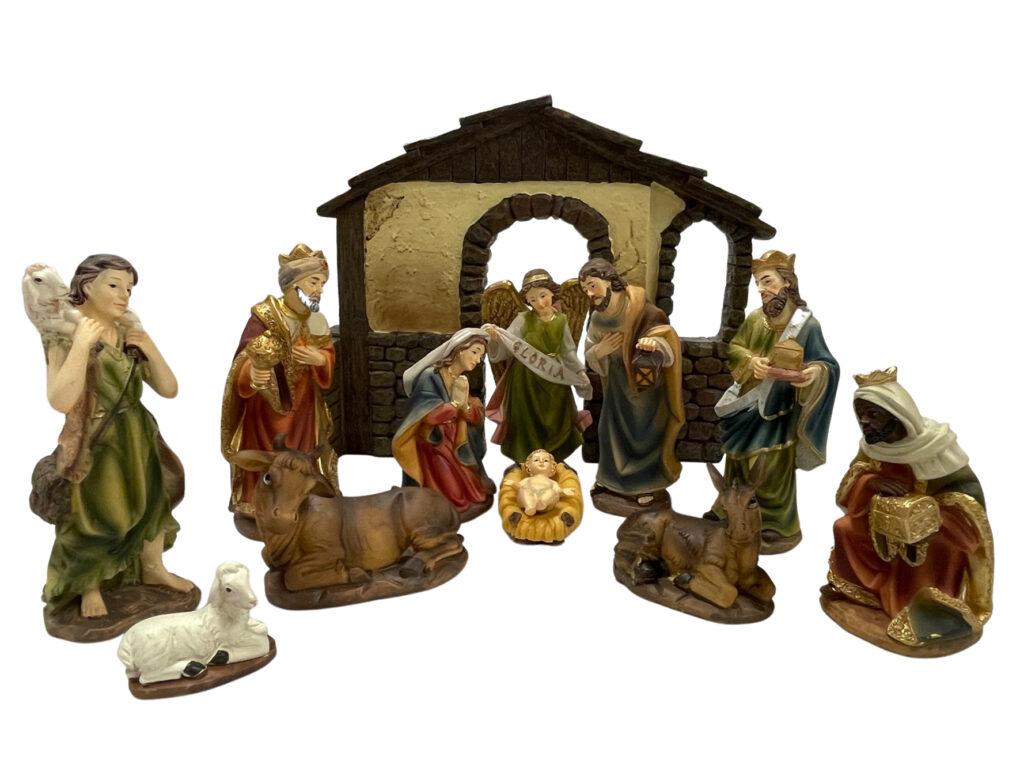 Nativity Set With Stable - Southern Cross Church Supplies & Gifts