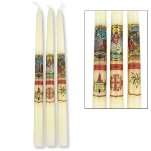 HLP-SET-CANDLES Set of 3 Candles