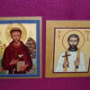Icons: St Francis and St Francis Xavier