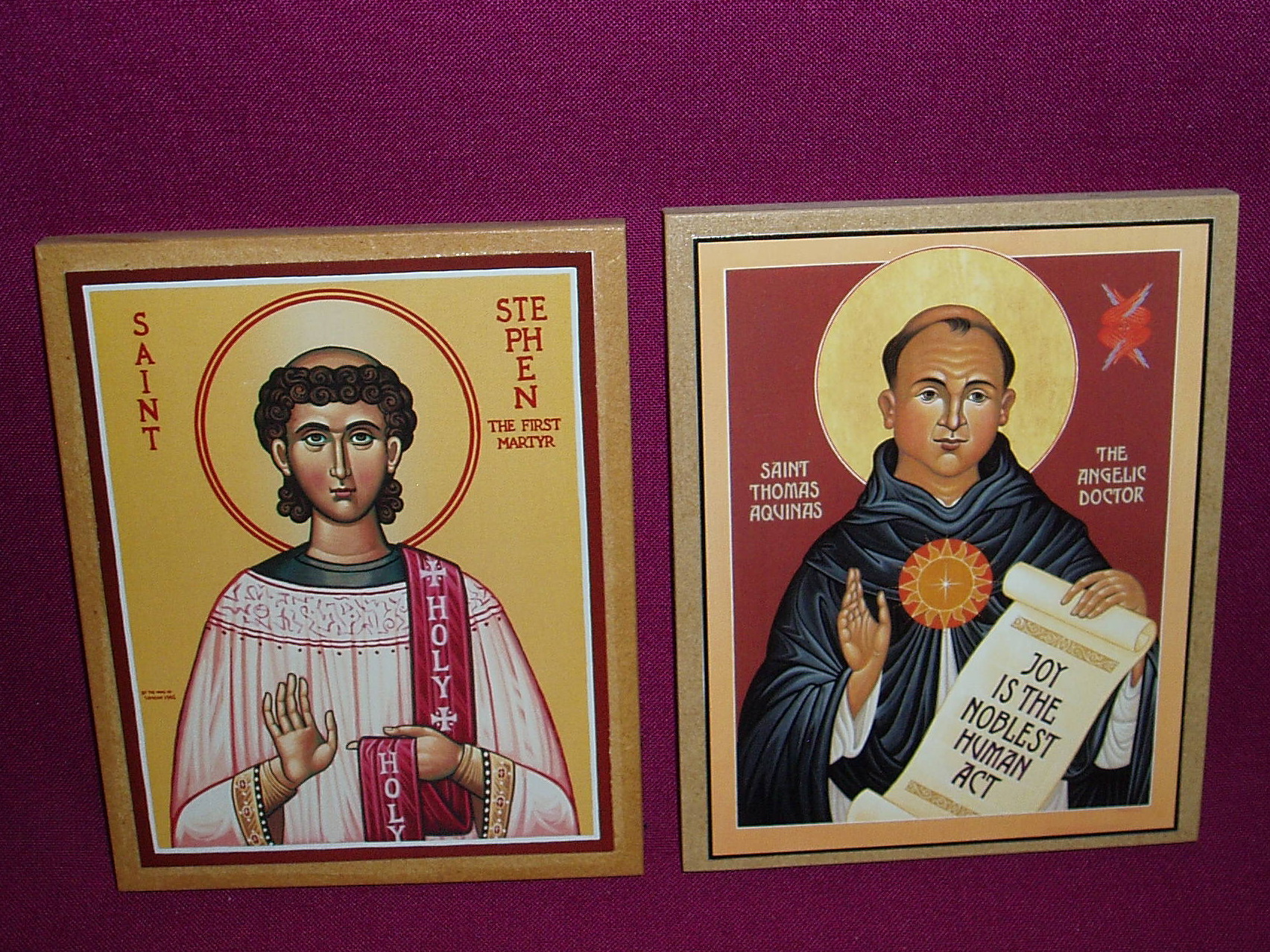 Icons: St Stephen and St Thomas